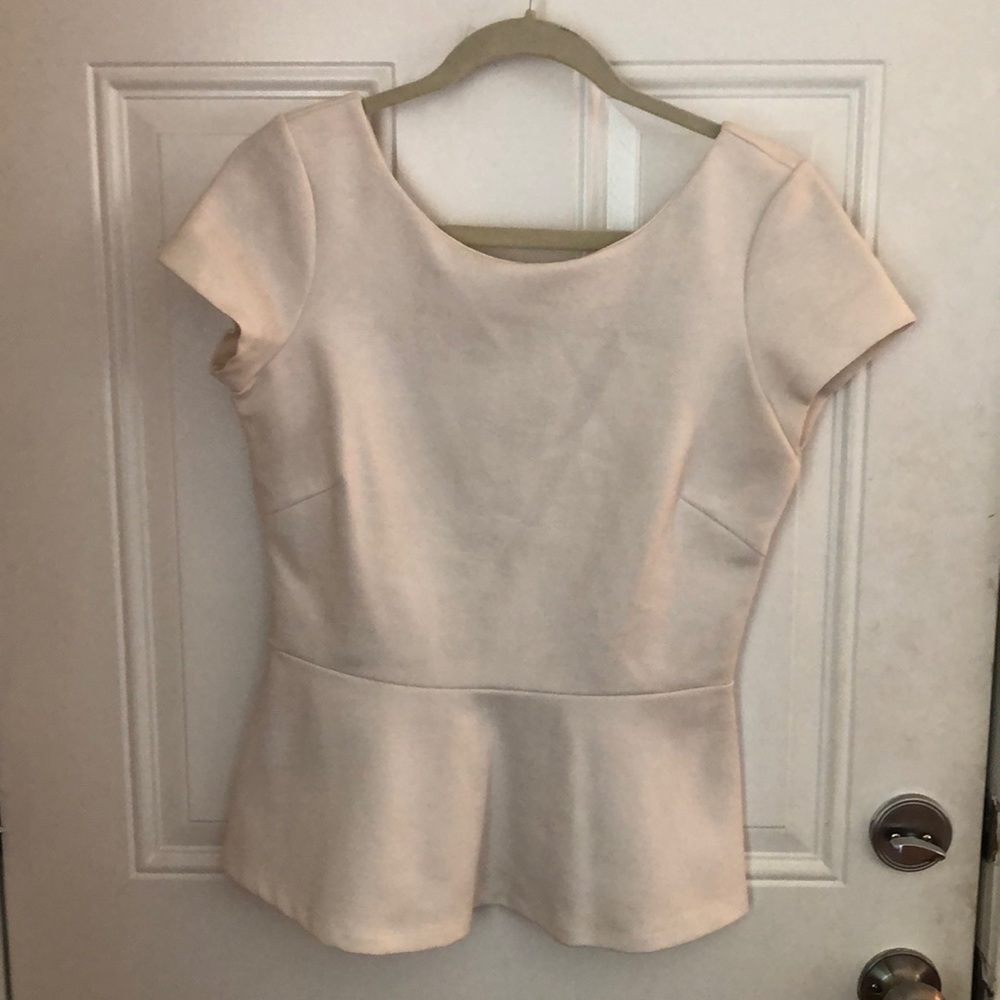 Great too, cream colored. Great condition.